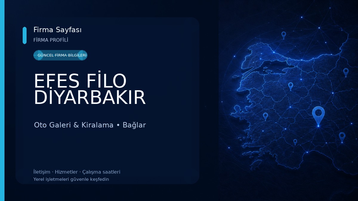 EFES FİLO DİYARBAKIR Oto Galeri & Kiralama