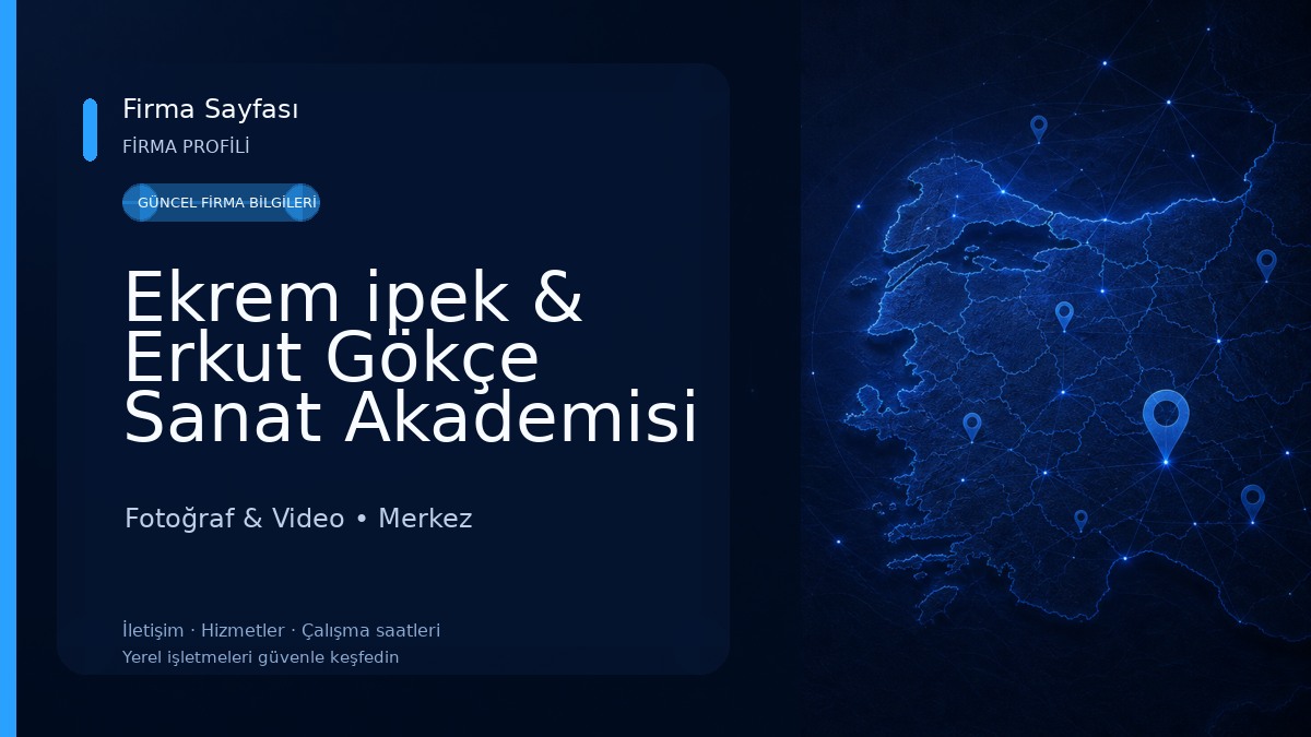 Ekrem ipek & Erkut Gökçe Sanat Akademisi Fotoğraf & Video