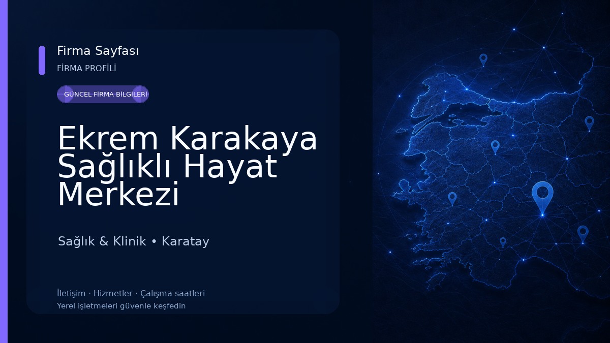 Ekrem Karakaya Sağlıklı Hayat Merkezi Sağlık & Klinik