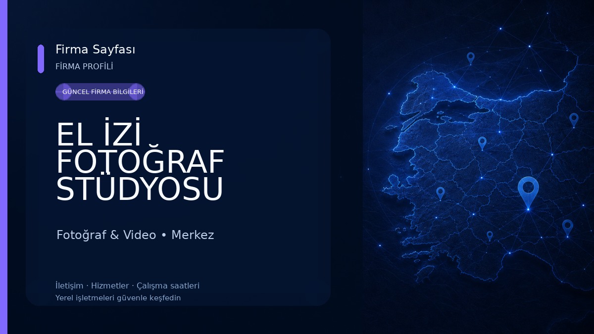 EL İZİ FOTOĞRAF STÜDYOSU 