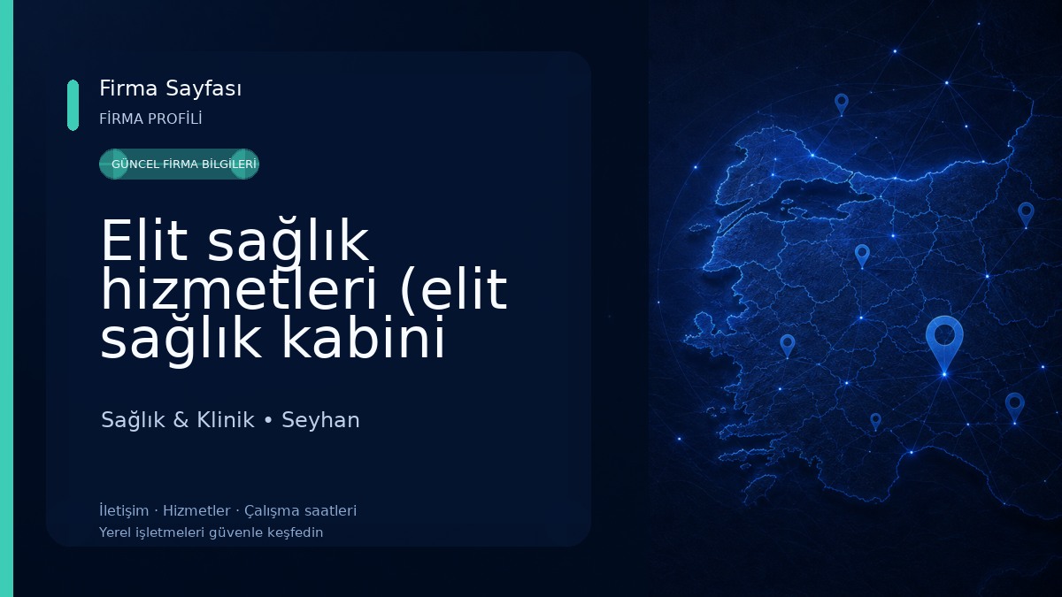 Elit sağlık hizmetleri (elit sağlık kabini Sağlık & Klinik