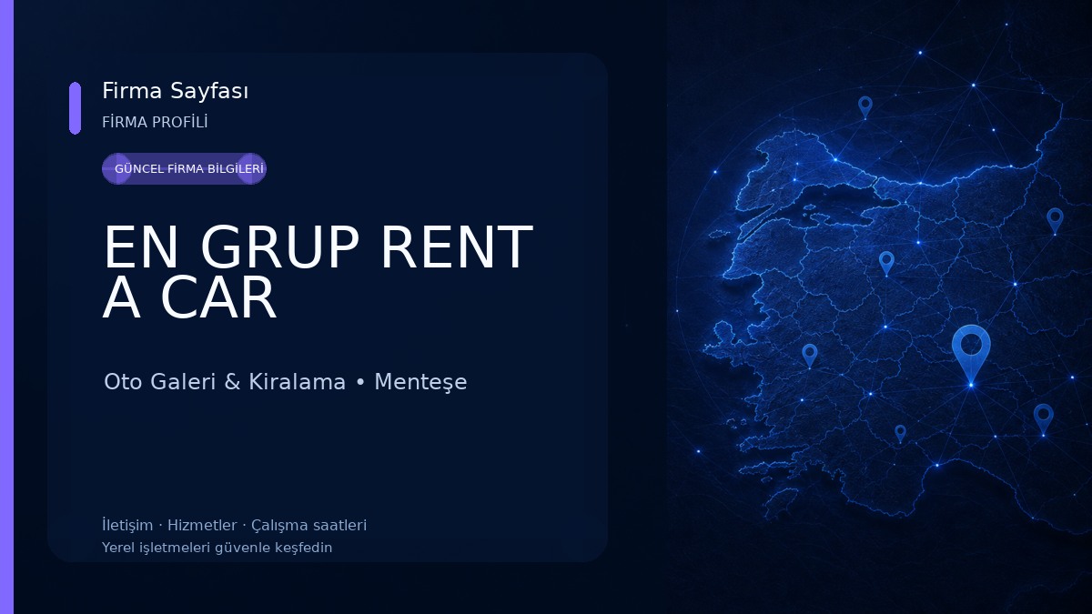 EN GRUP RENT A CAR Oto Galeri & Kiralama