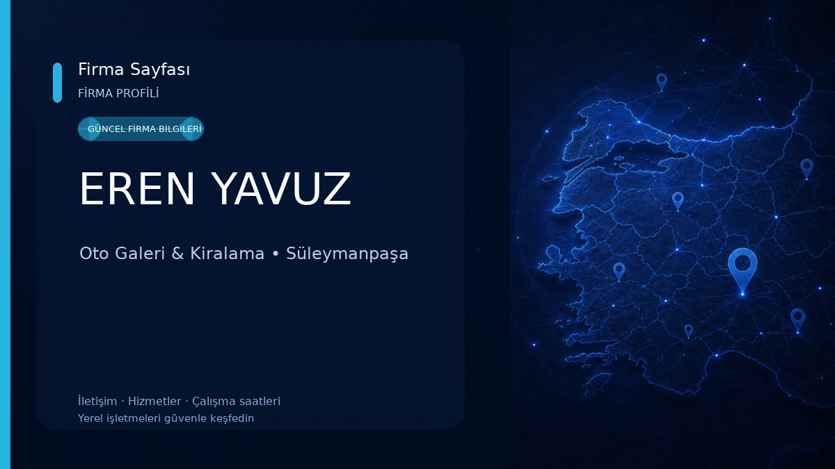 EREN YAVUZ Oto Galeri & Kiralama