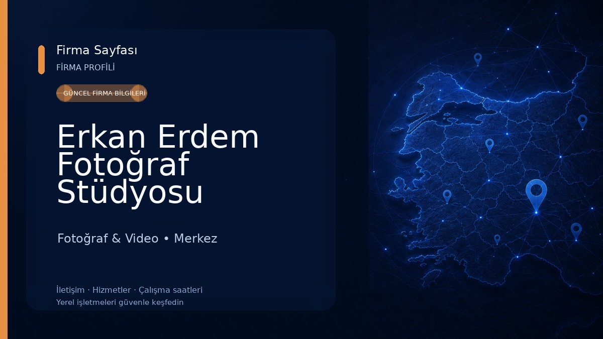 Erkan Erdem Fotoğraf Stüdyosu Fotoğraf & Video