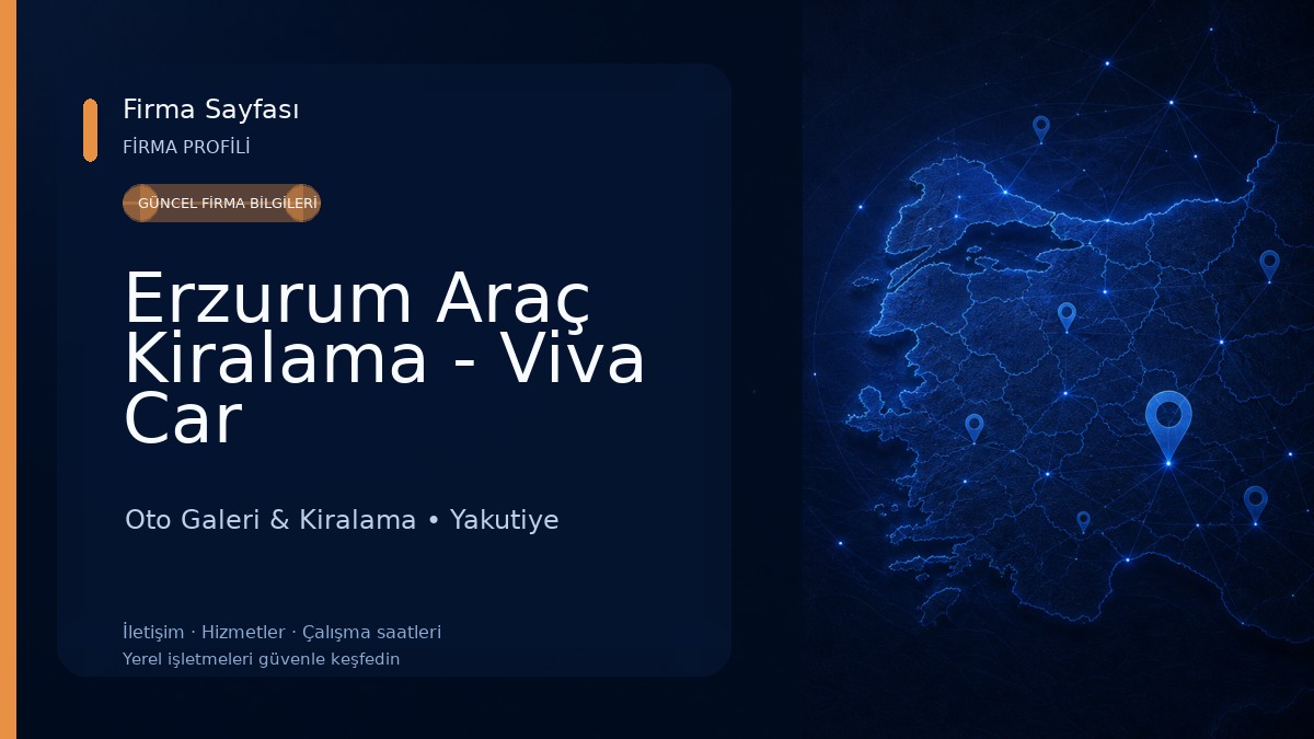 Erzurum Araç Kiralama - Viva Car