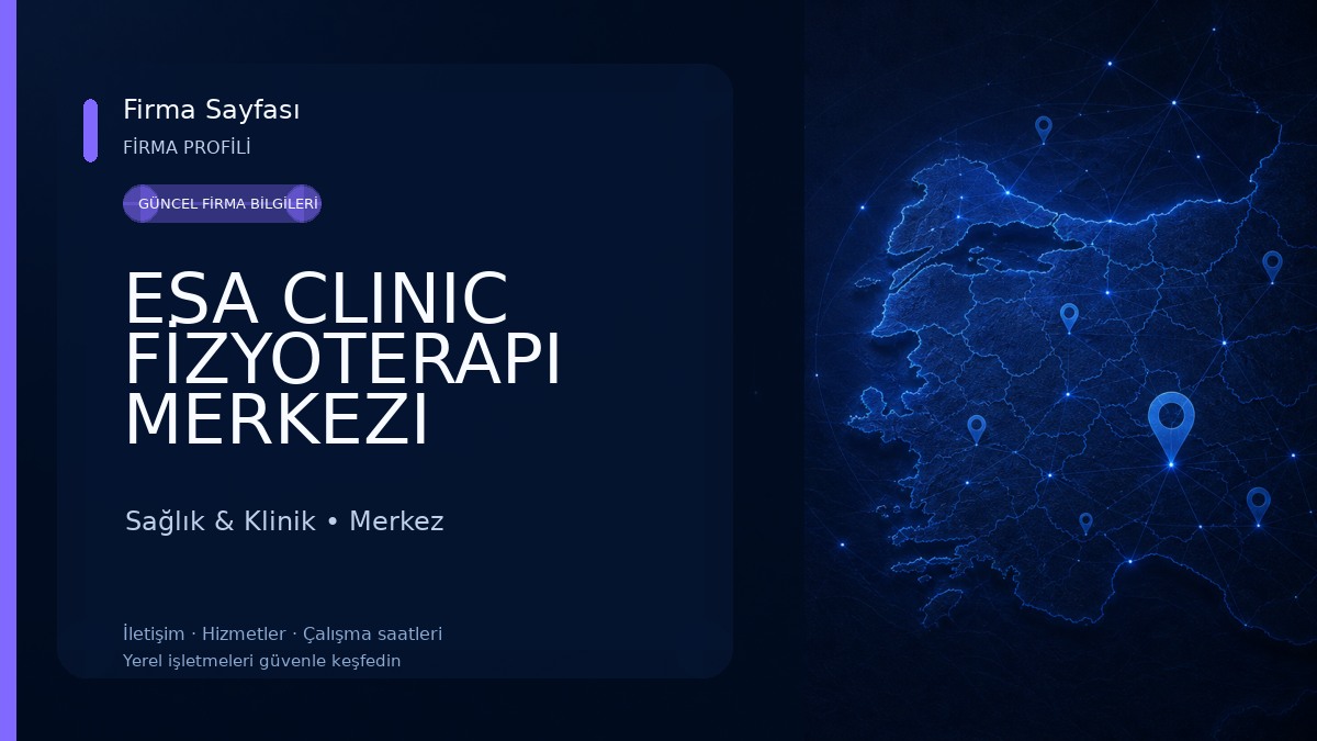 ESA CLINIC FİZYOTERAPI MERKEZI 