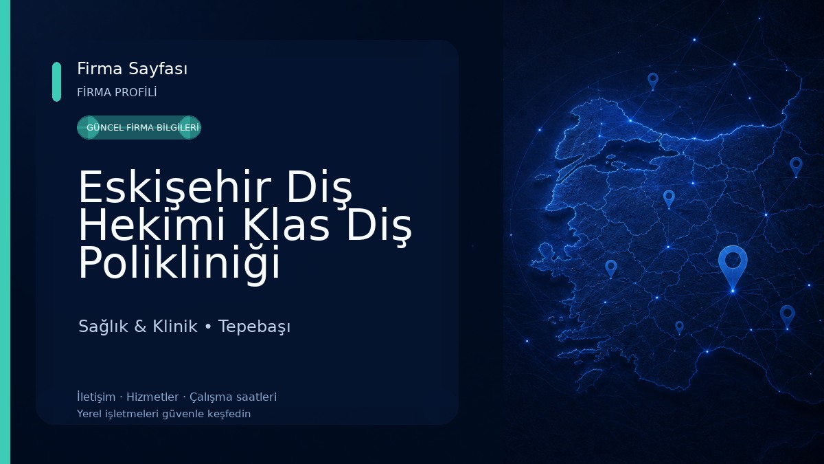 Eskişehir Diş Hekimi Klas Diş Polikliniği Sağlık & Klinik