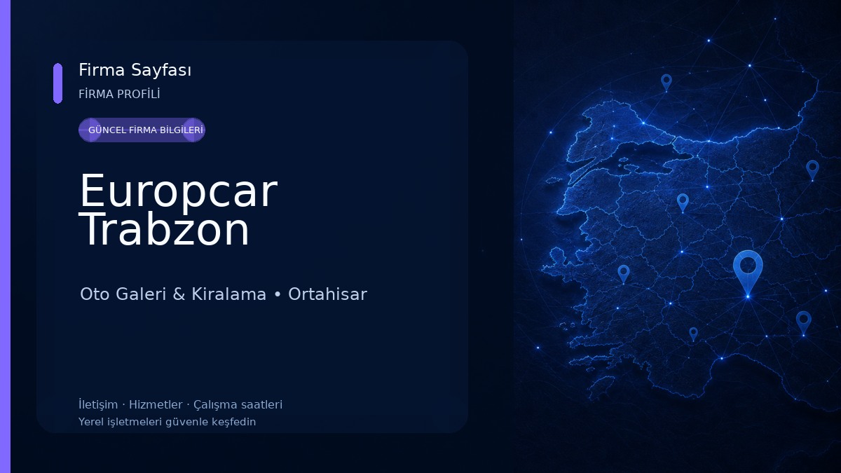 Europcar Trabzon Oto Galeri & Kiralama
