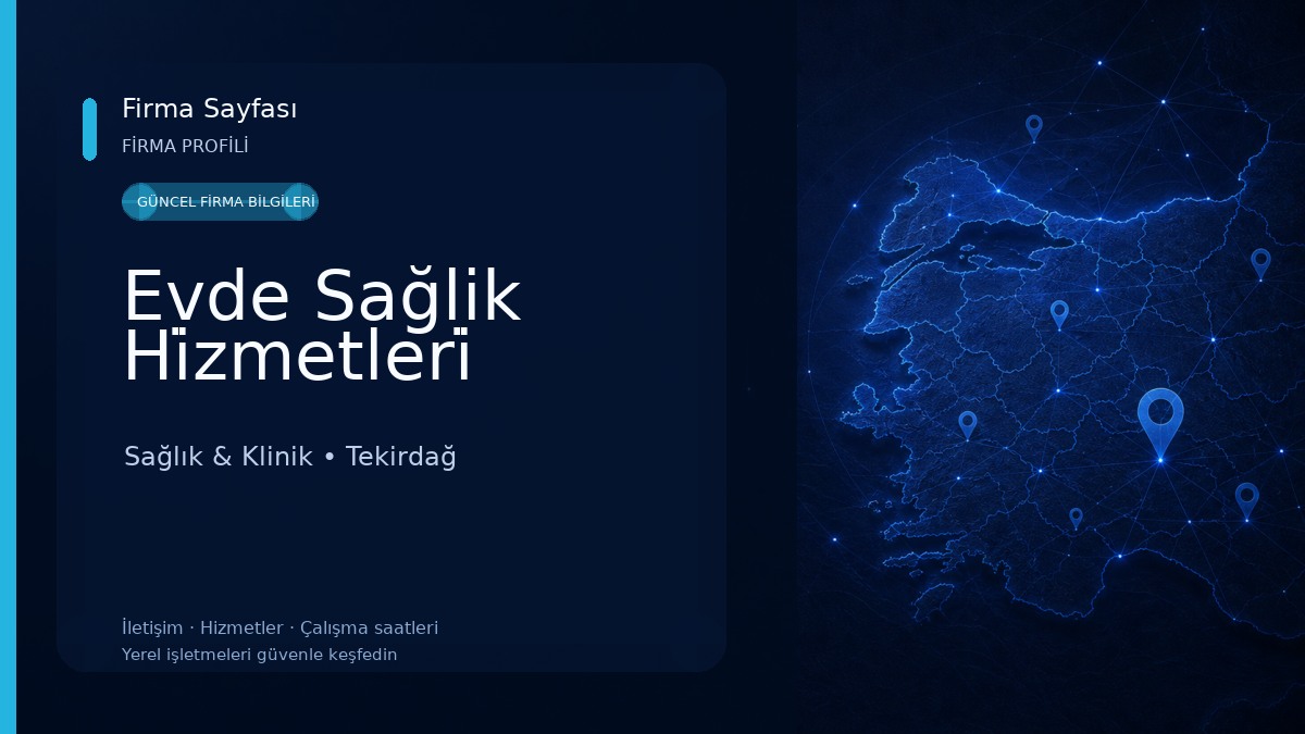 Evde Sağlik Hi̇zmetleri̇ Sağlık & Klinik