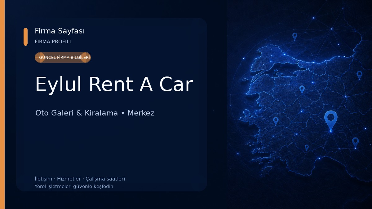 Eylul Rent A Car Oto Galeri & Kiralama