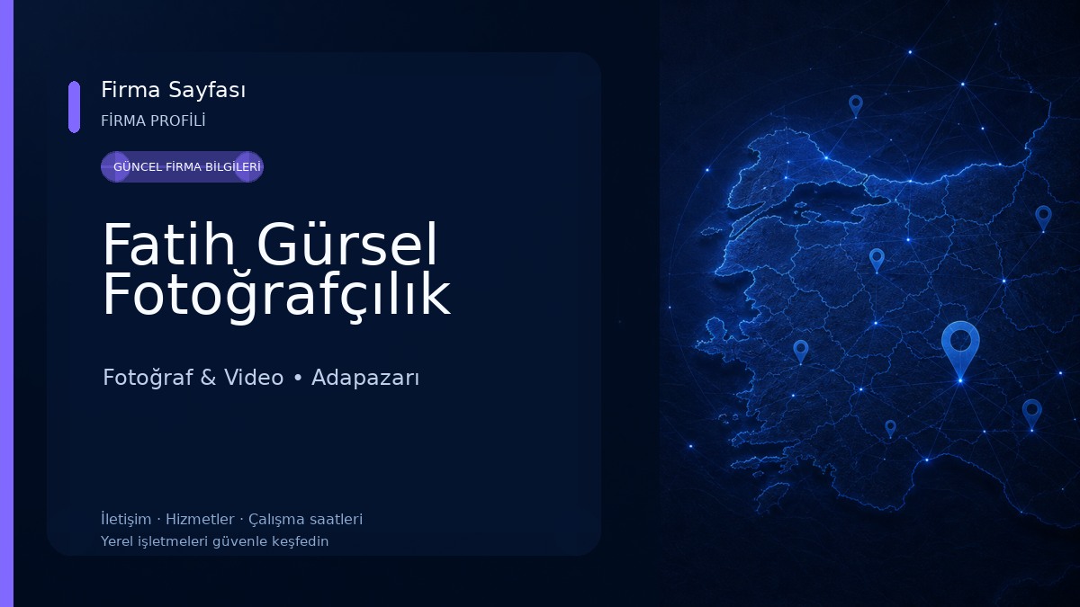 Fatih Gürsel Fotoğrafçılık 