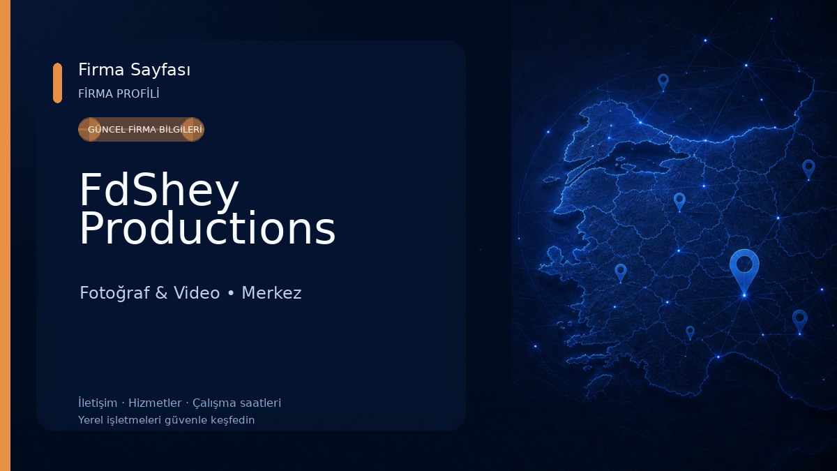 FdShey Productions Fotoğraf & Video