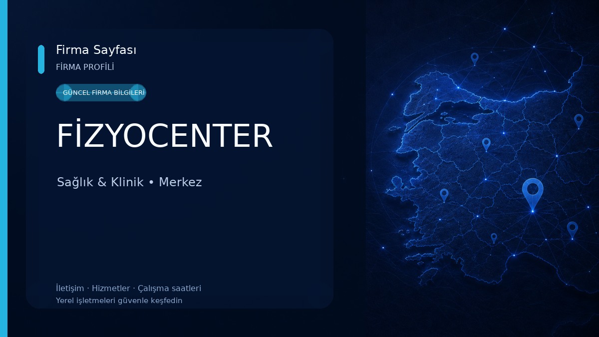 FİZYOCENTER Sağlık & Klinik