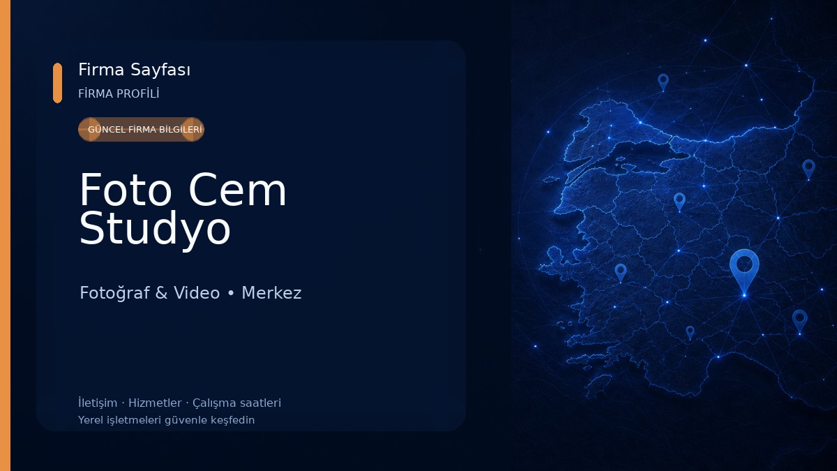 Foto Cem Studyo Fotoğraf & Video