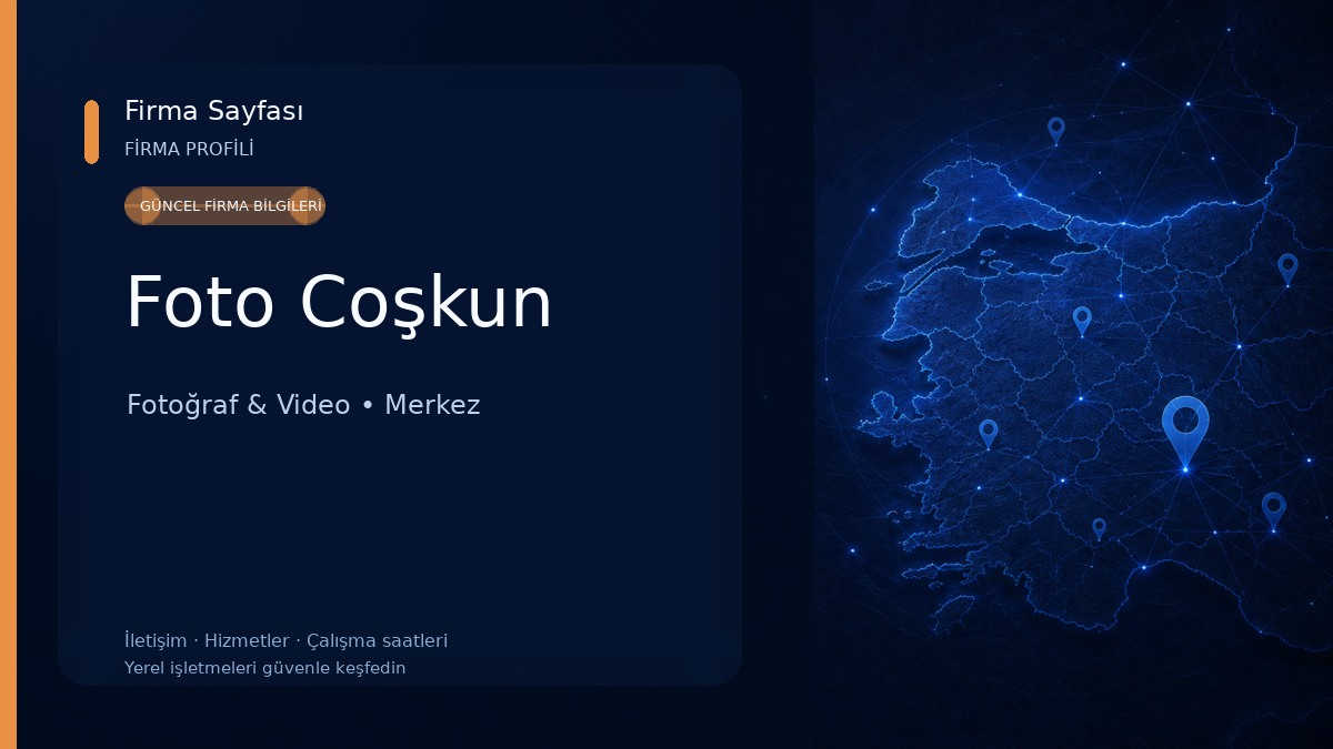 Foto Coşkun Fotoğraf & Video