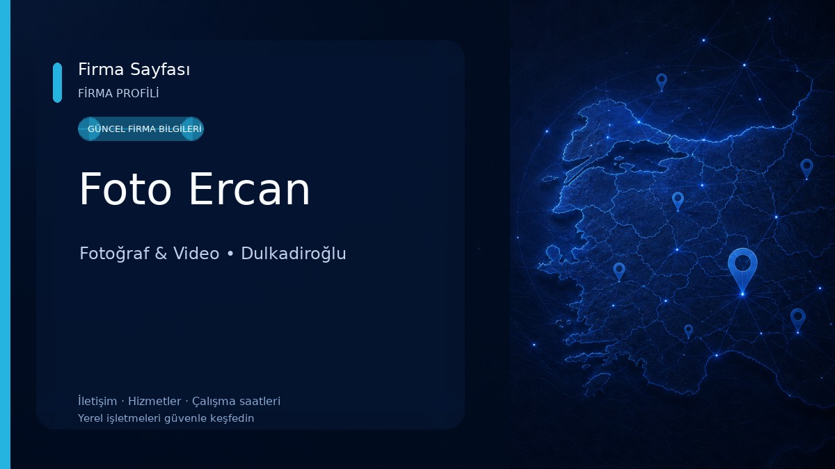 Foto Ercan Fotoğraf & Video