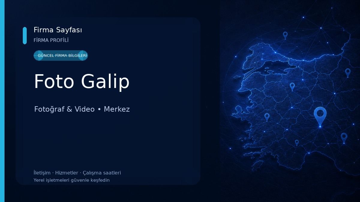 Foto Galip Fotoğraf & Video