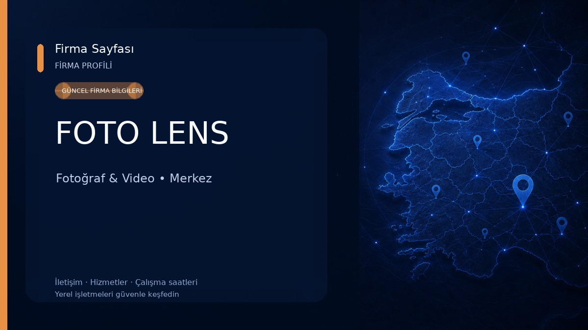 FOTO LENS Fotoğraf & Video
