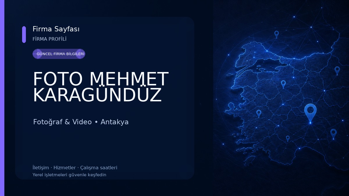 FOTO MEHMET KARAGÜNDÜZ Fotoğraf & Video