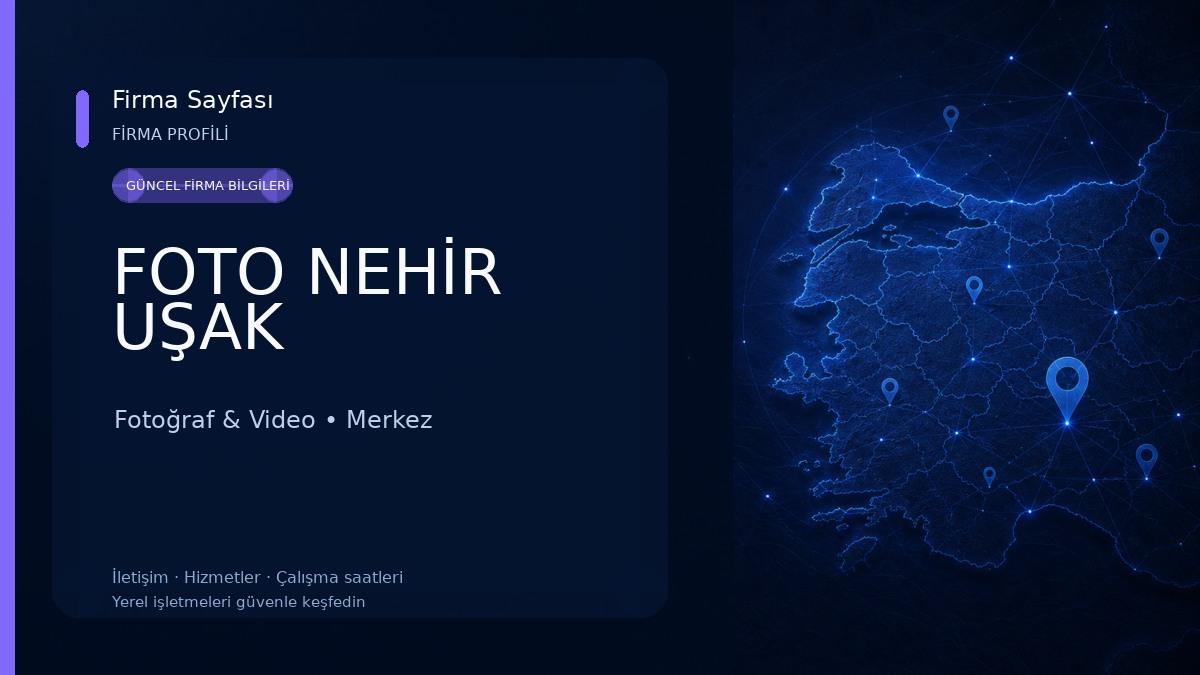 FOTO NEHİR UŞAK