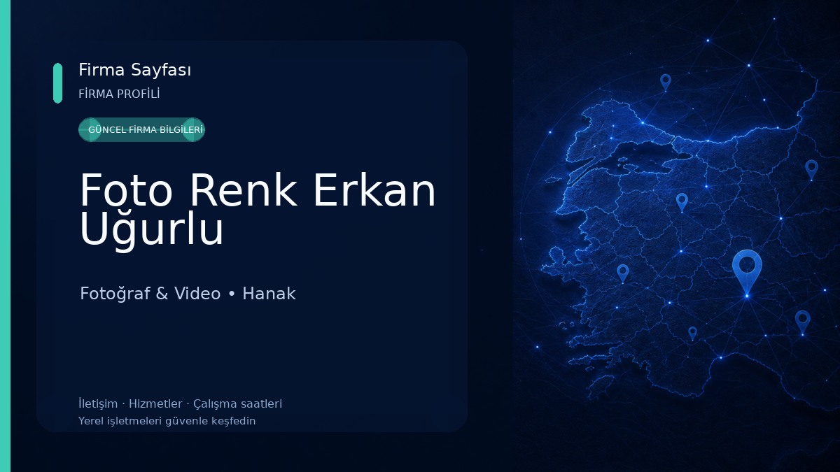 Foto Renk Erkan Uğurlu Fotoğraf & Video