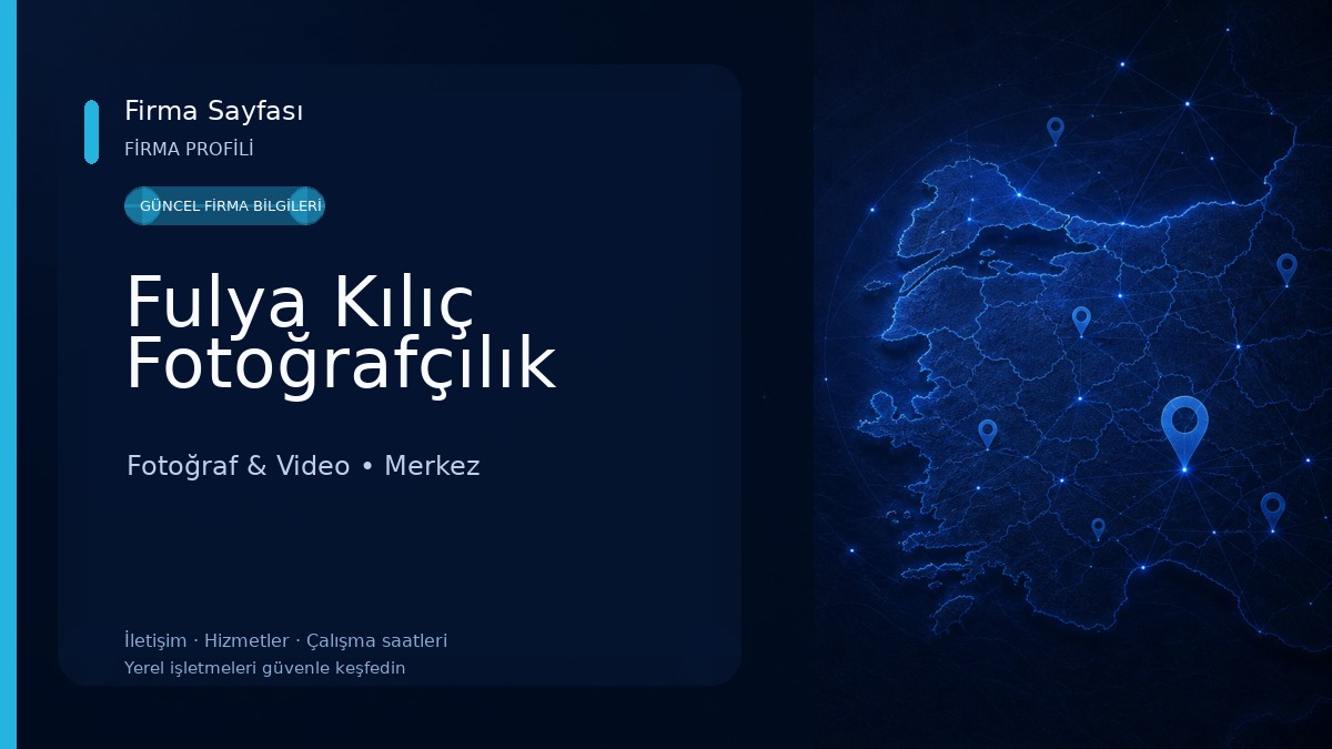 Fulya Kılıç Fotoğrafçılık