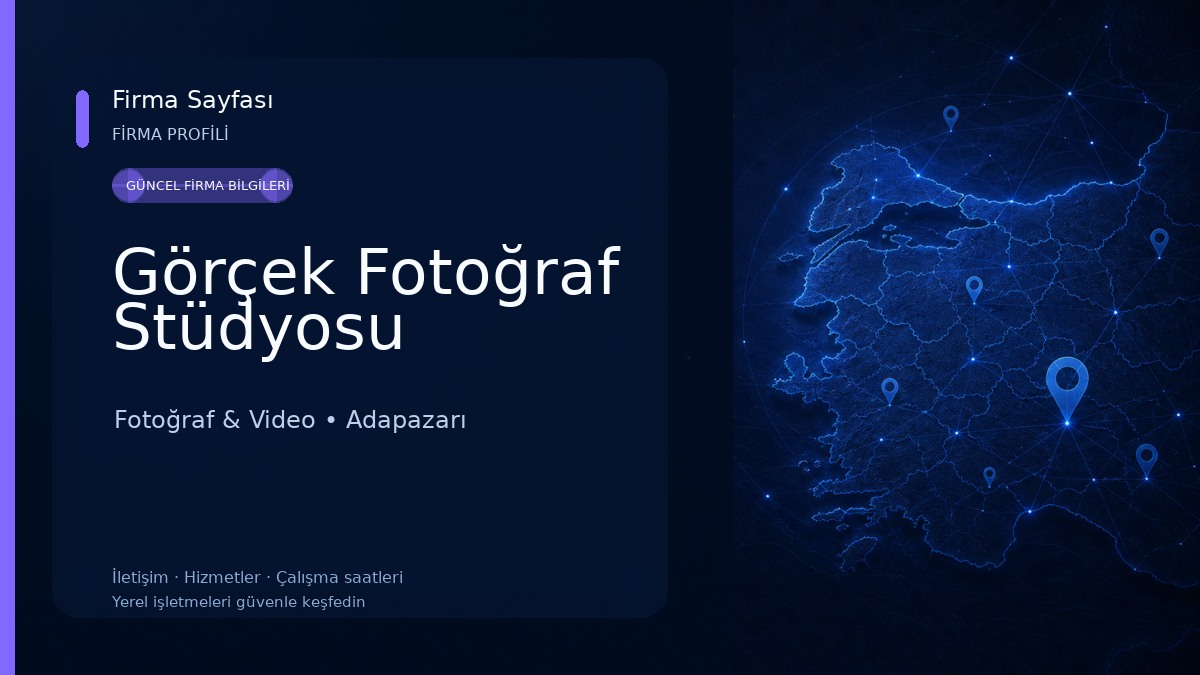 Görçek Fotoğraf Stüdyosu Fotoğraf & Video