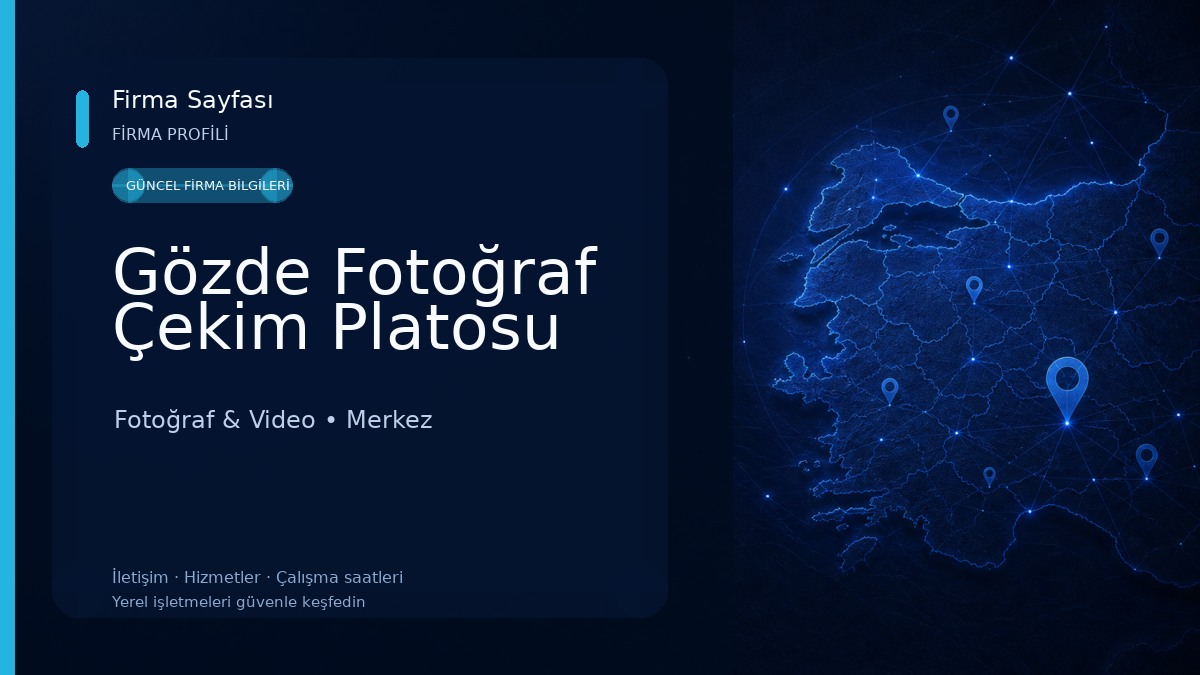Gözde Fotoğraf Çekim Platosu Fotoğraf & Video