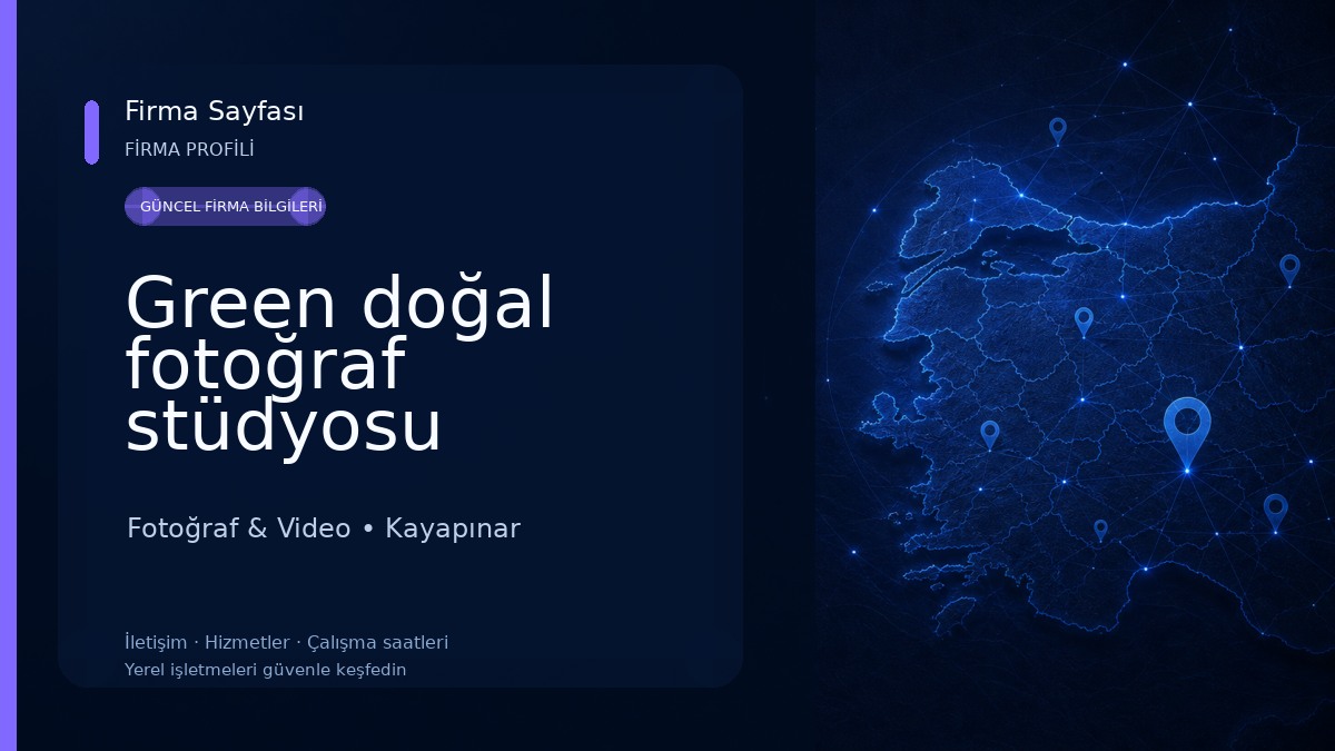 Green doğal fotoğraf stüdyosu Fotoğraf & Video