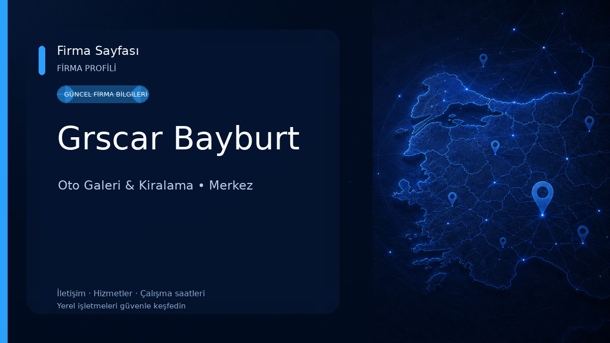 Grscar Bayburt Oto Galeri & Kiralama