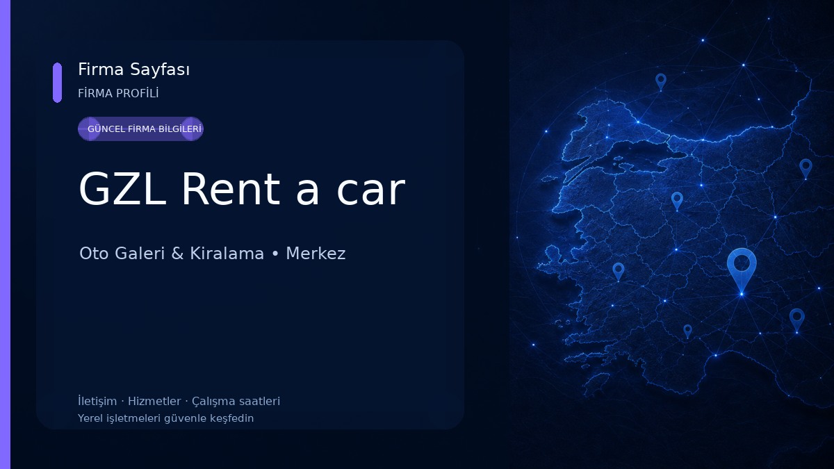 GZL Rent a car Oto Galeri & Kiralama