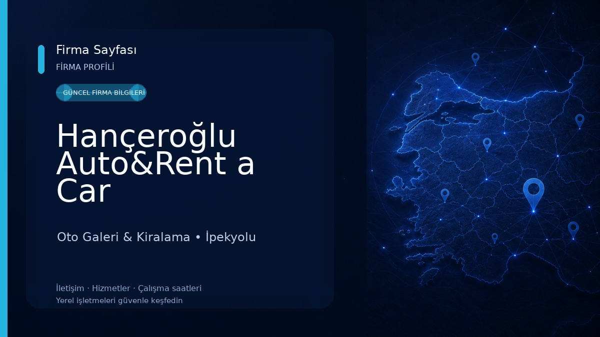 Hançeroğlu Auto&Rent a Car