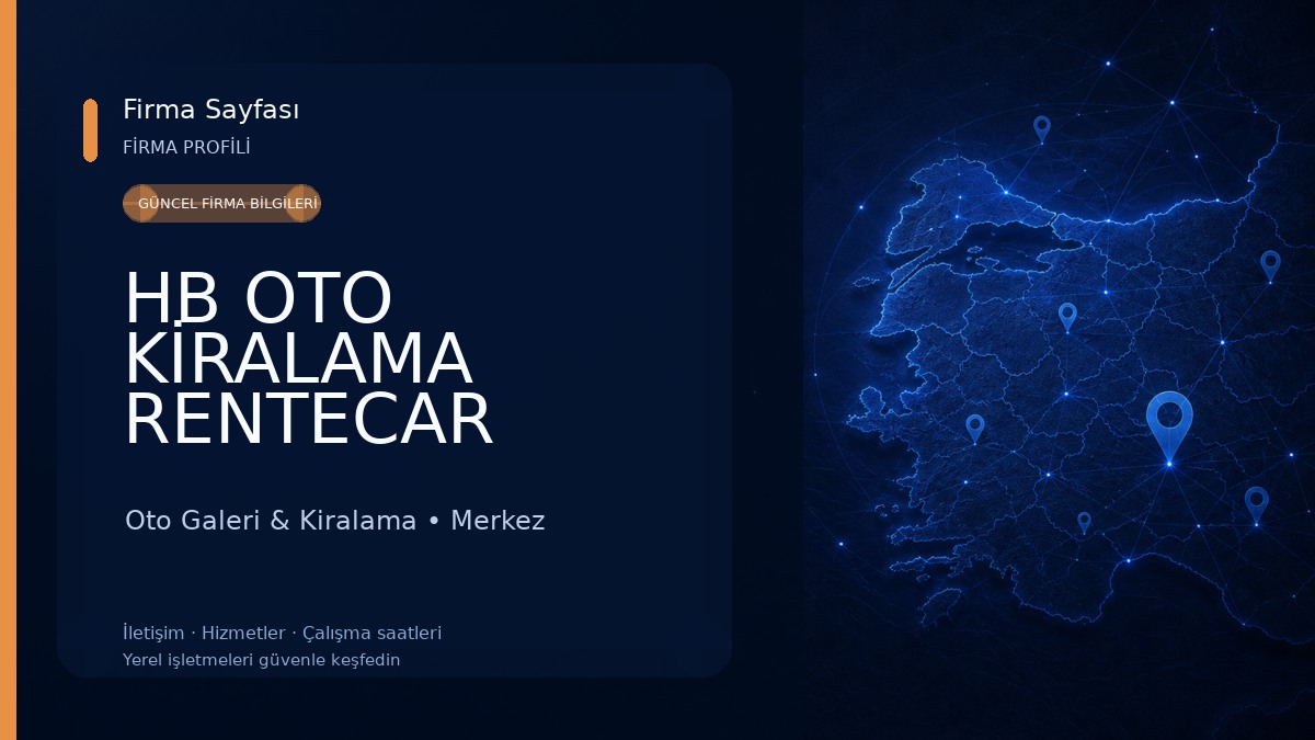 HB OTO KİRALAMA RENTECAR