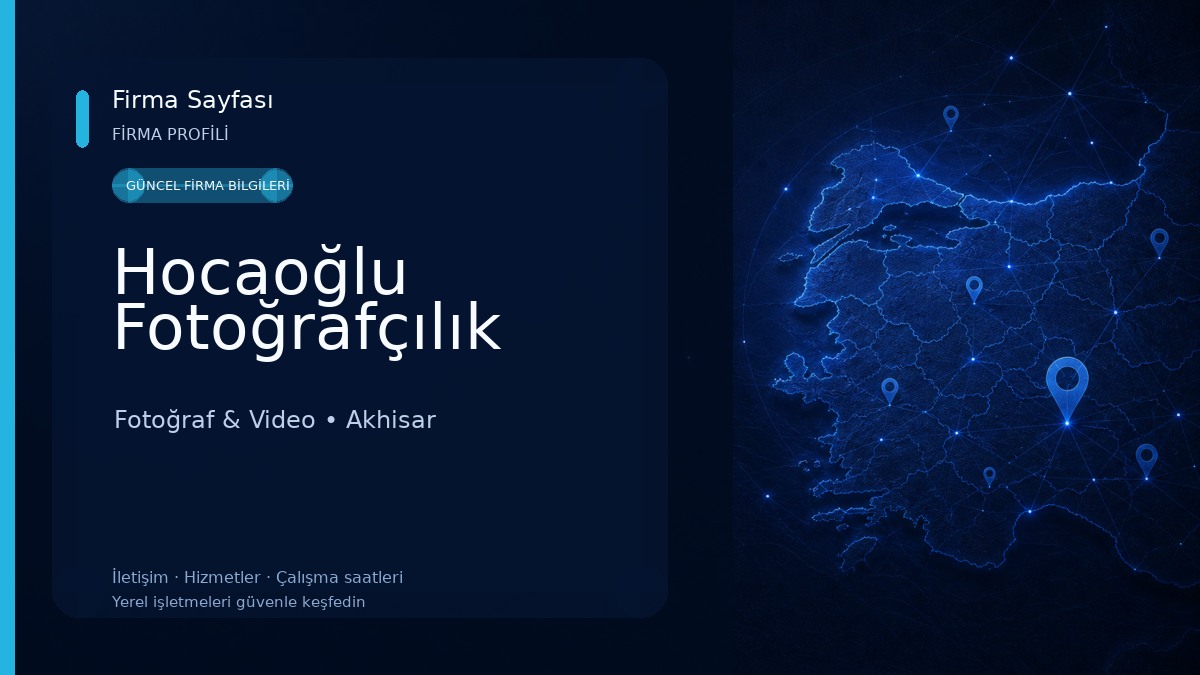 Hocaoğlu Fotoğrafçılık 