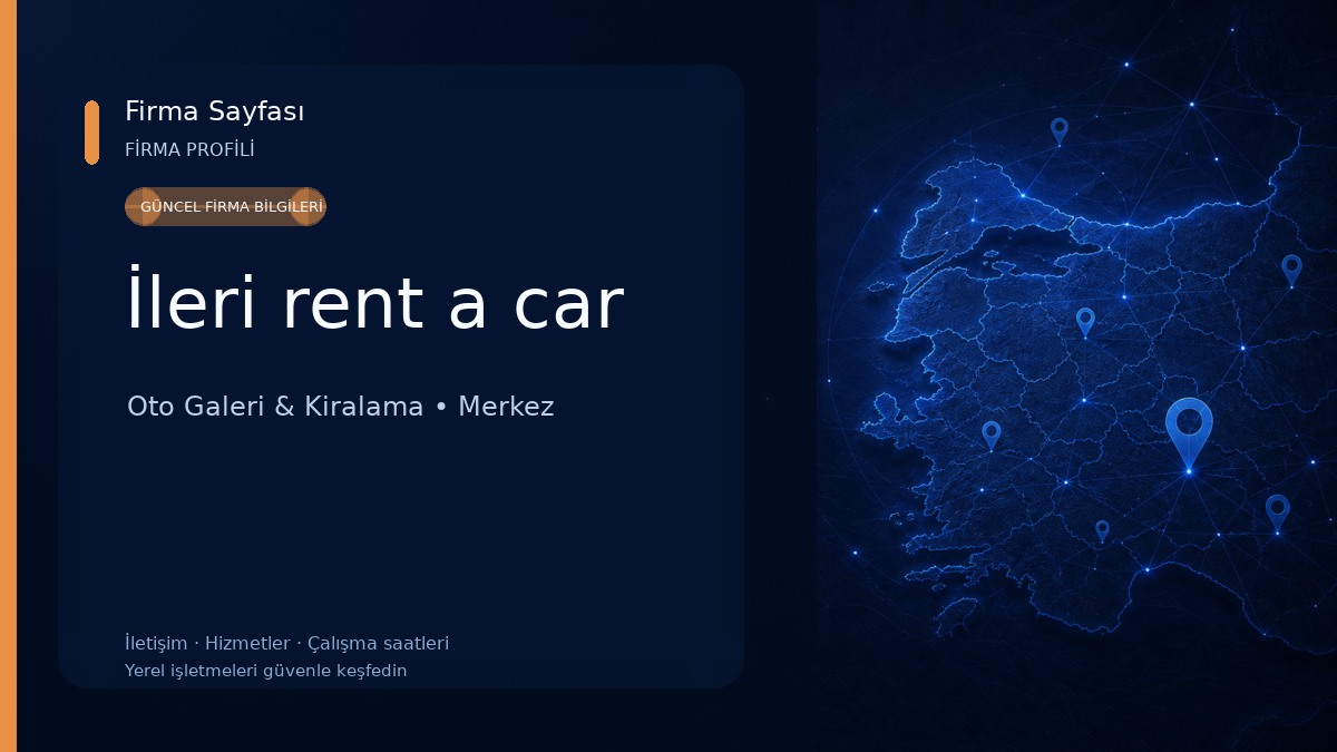 İleri rent a car 