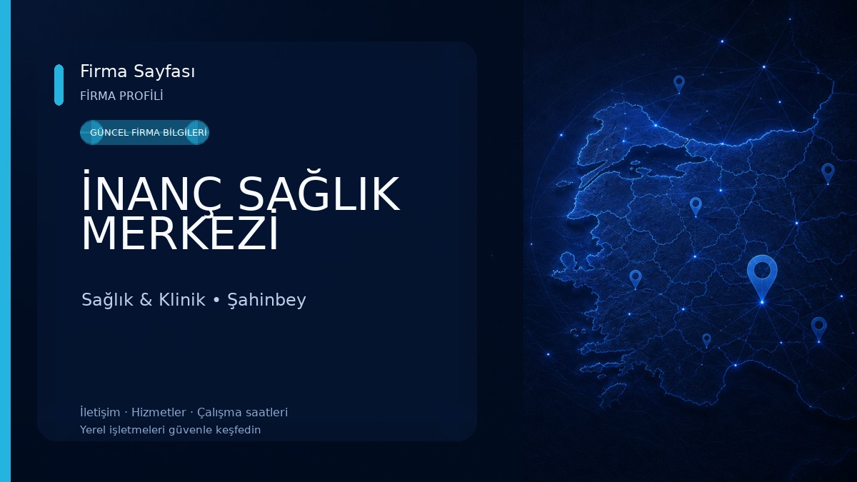 İNANÇ SAĞLIK MERKEZİ