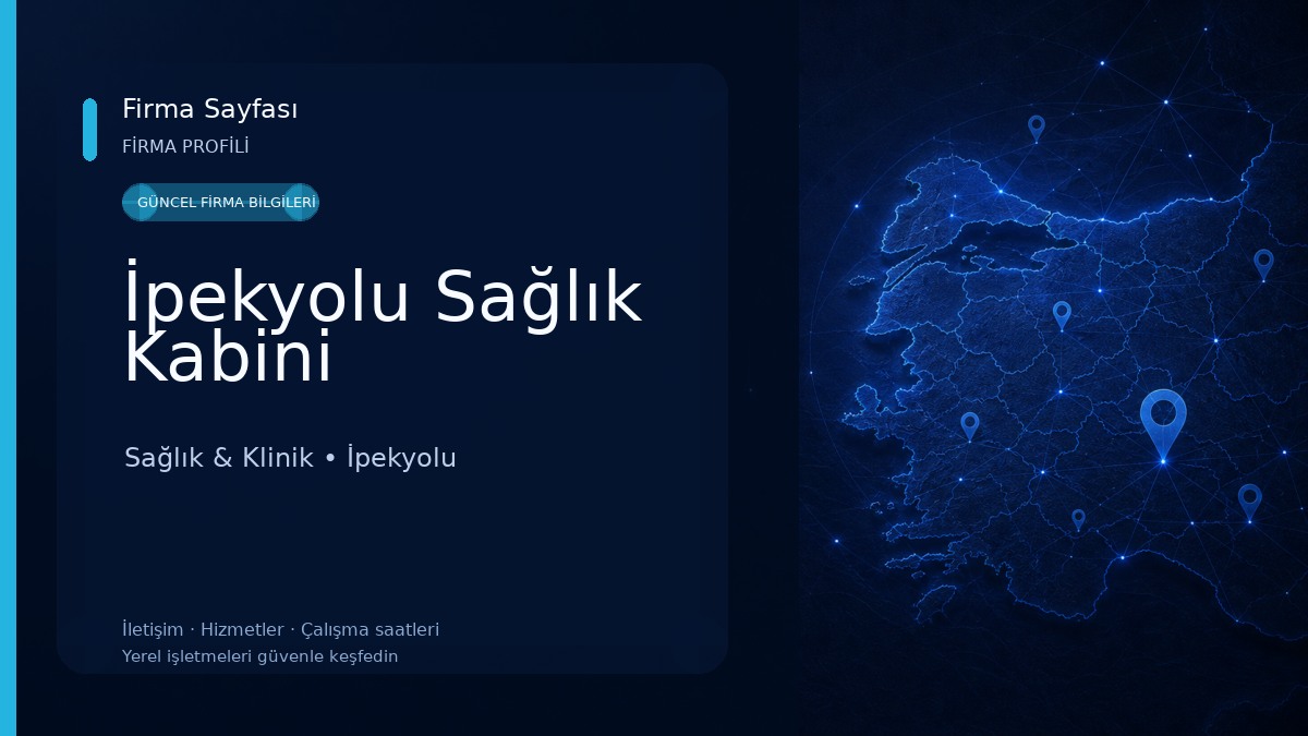 İpekyolu Sağlık Kabini 
