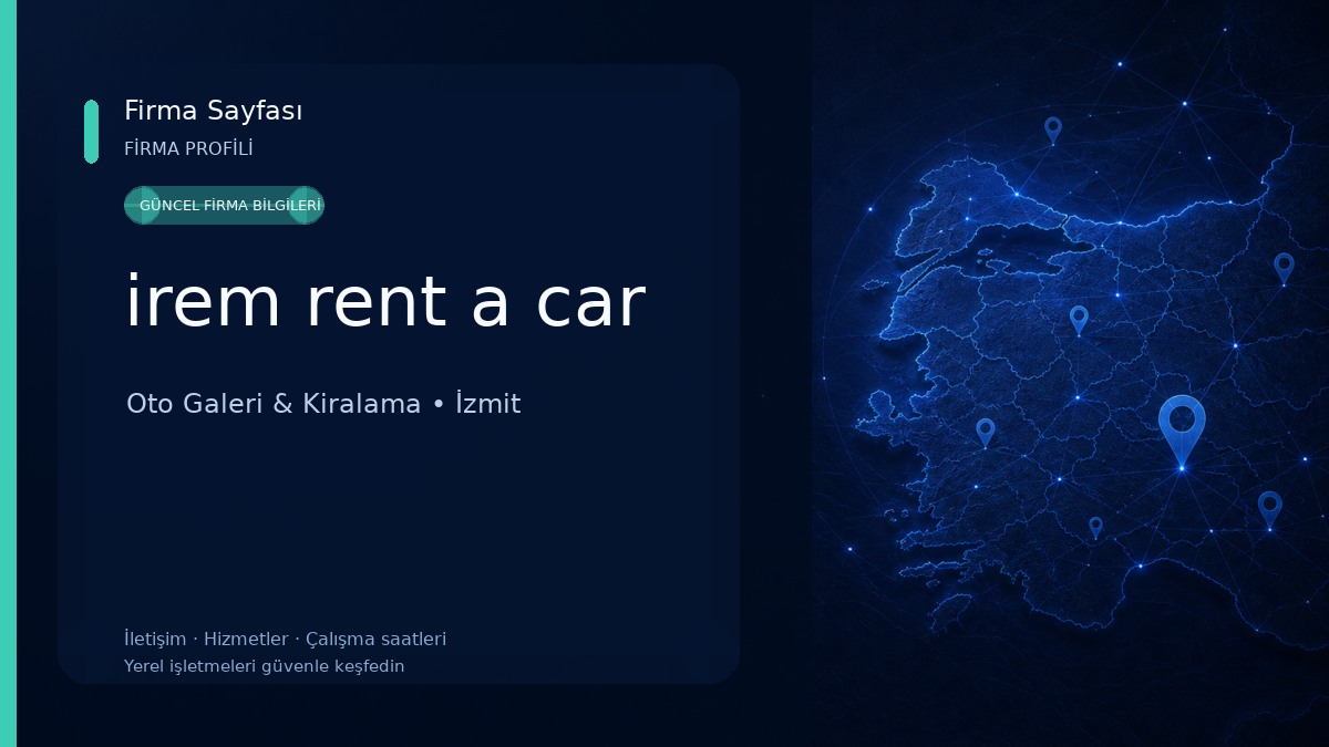 irem rent a car Oto Galeri & Kiralama