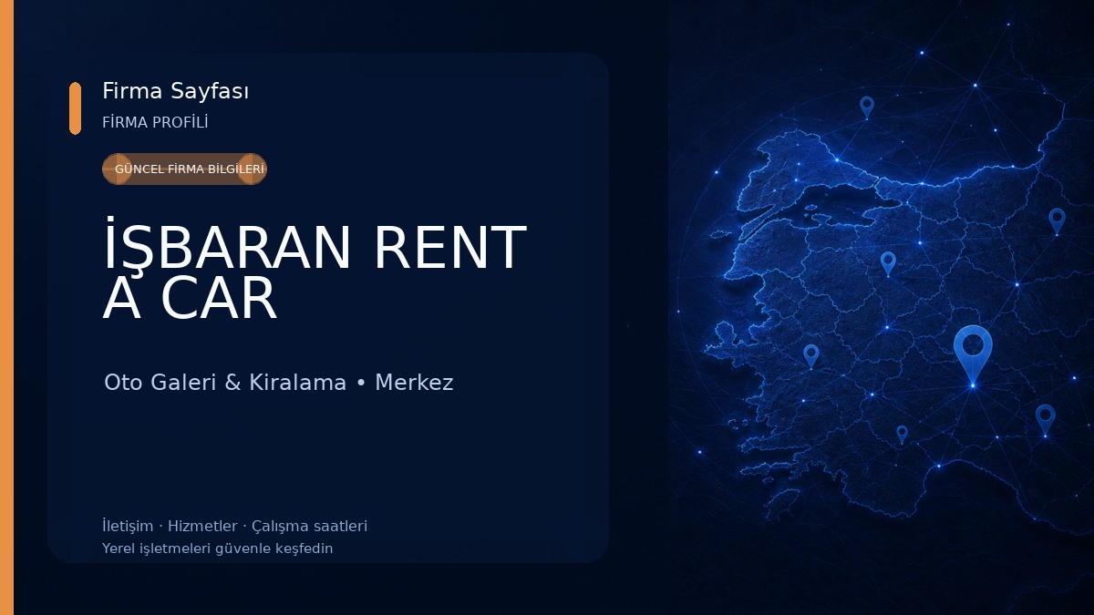 İŞBARAN RENT A CAR Oto Galeri & Kiralama