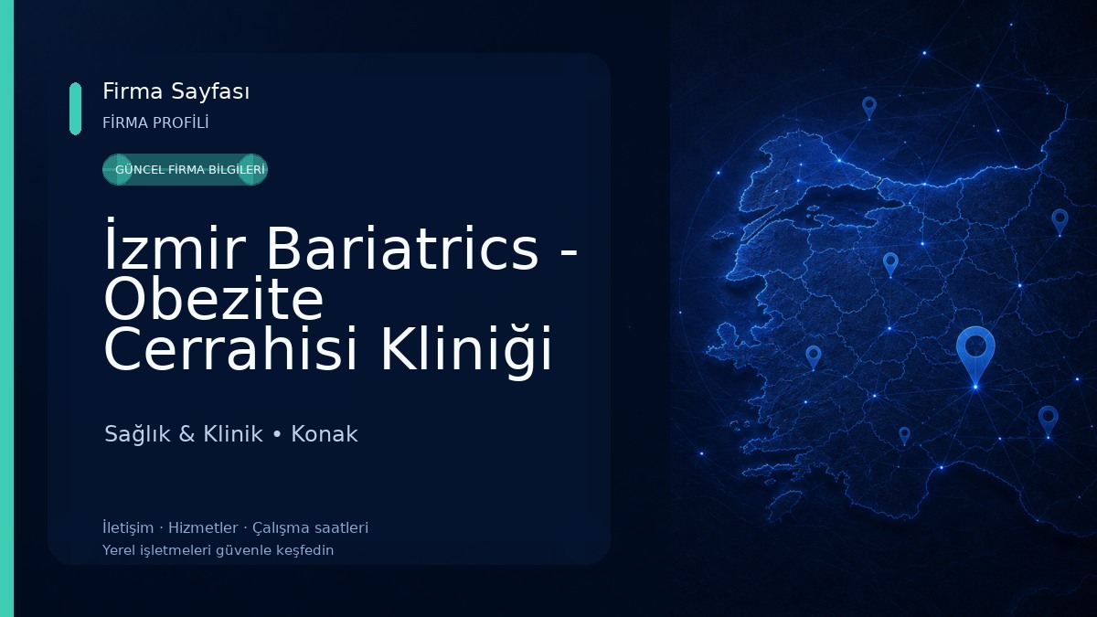 İzmir Bariatrics - Obezite Cerrahisi Kliniği | İzmir Sağlık & Klinik