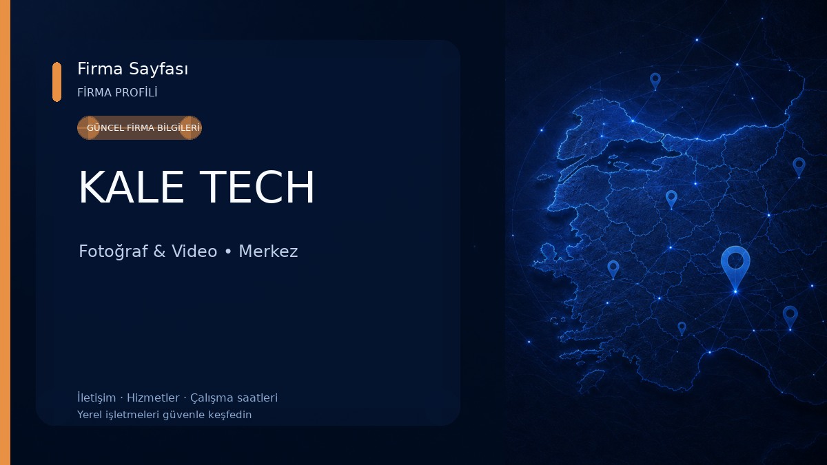 KALE TECH Fotoğraf & Video