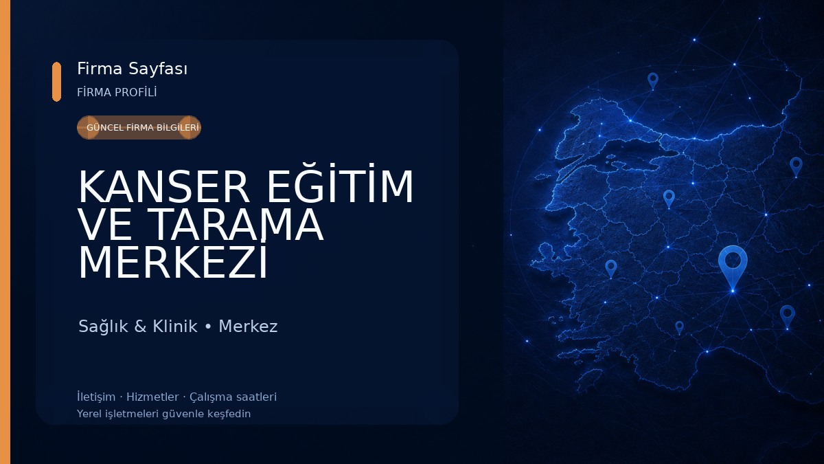 KANSER EĞİTİM VE TARAMA MERKEZİ (KETEM) Sağlık & Klinik