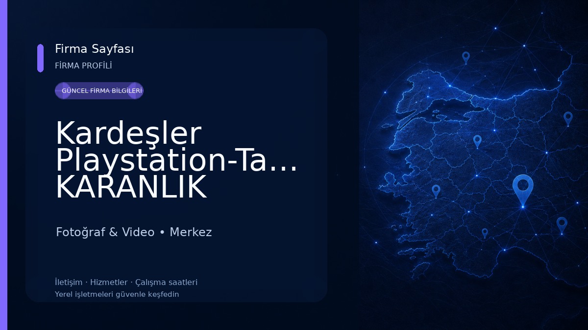 Kardeşler Playstation-Taner KARANLIK Fotoğraf & Video