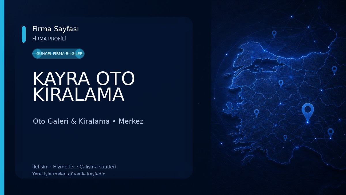 KAYRA OTO KİRALAMA 