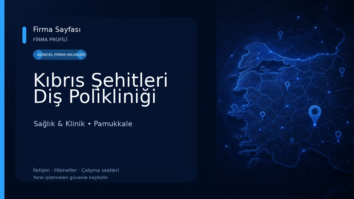Kıbrıs Şehitleri Diş Polikliniği Sağlık & Klinik