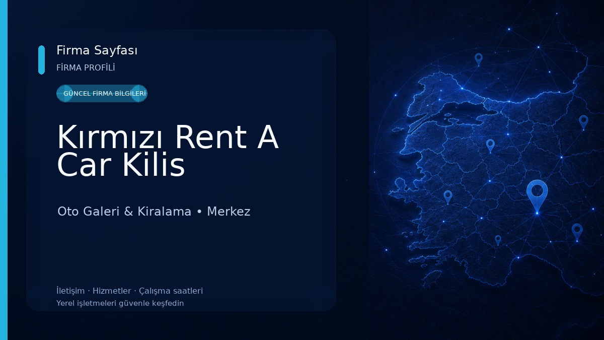 Kırmızı Rent A Car Kilis