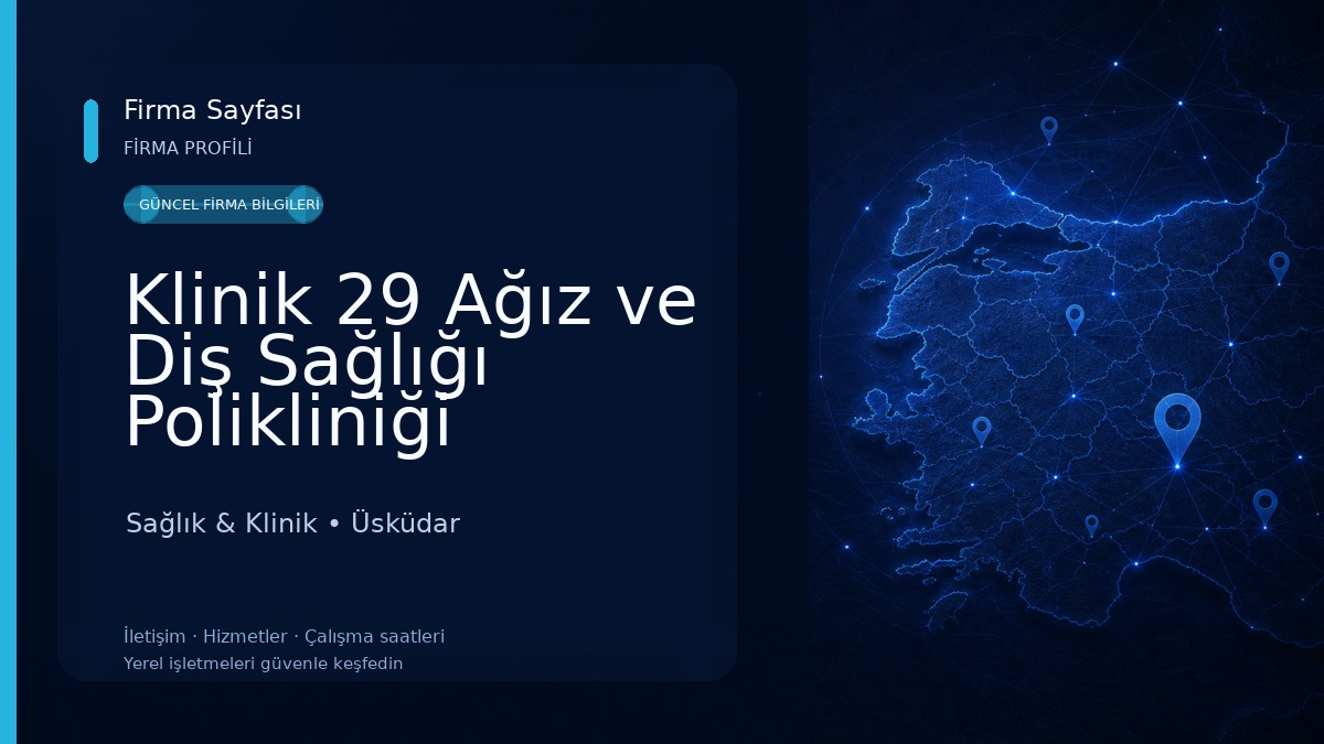 Klinik 29 Ağız ve Diş Sağlığı Polikliniği Sağlık & Klinik