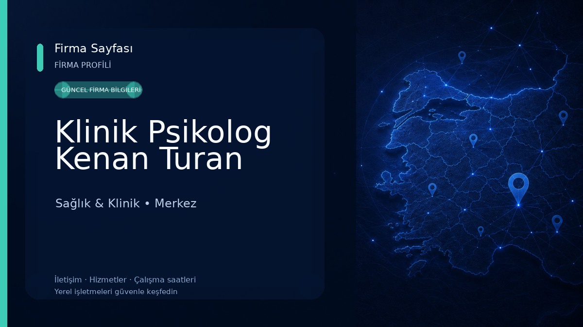 Klinik Psikolog Kenan Turan 