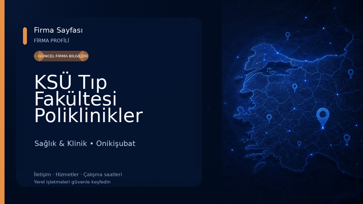 KSÜ Tıp Fakültesi Poliklinikler