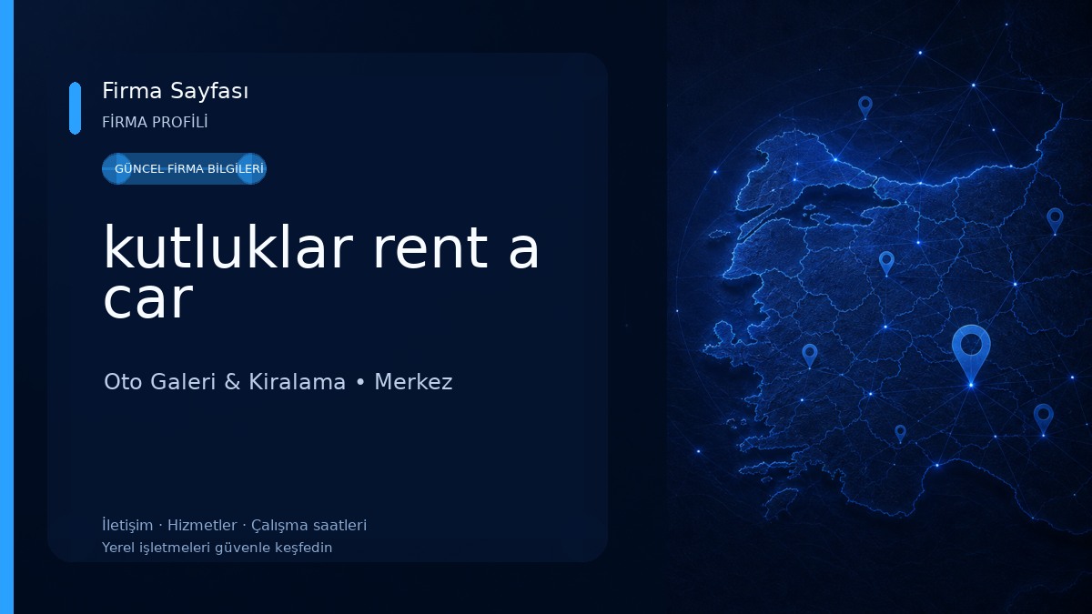 kutluklar rent a car 